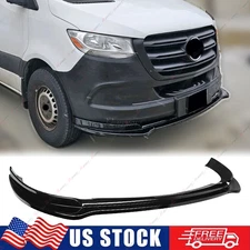For Mercedes Benz Sprinter W907 2019-2025 2023 W910 Front Bumper Spoiler Lip Kit