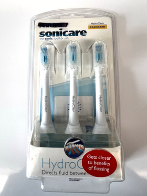 #ad #ad WOW 3 SONICARE HydroClean Hydro Clean by Philips STANDARD Brush Heads FREE SHIP $27.88