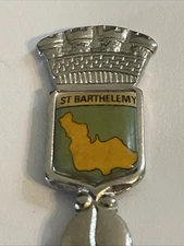St Barthelemy Vintage  Souvenir Spoon  Collectible