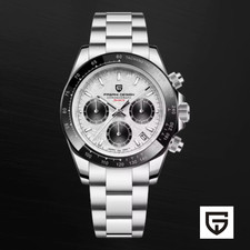 Pagani Design PD-1644 Chronograph Mens Watch Sapphire Stainless Steel VK63