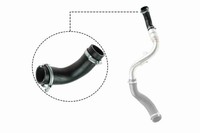 Vaico Ladeluftschlauch V25-1023 FüR Ford Focus MAX Gummi Mit Gewebeeinlage 2 DM2