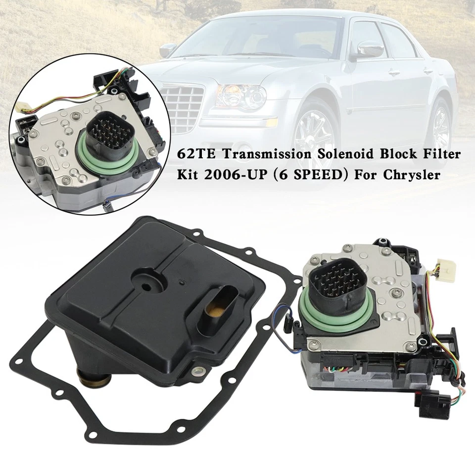 62TE Transmission Solenoid Block Filter Kit 2006-UP (6 SPEED) For Chrysler AUS - image 3 of 4