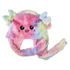 RI Kids Tie Dye Axolotl Popping Ear Light-Up Hat