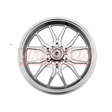 VTNPROM016 FRONT WHEEL AND HUB FOR PROMOTO MX SILVER