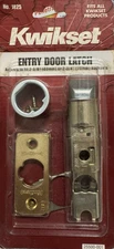 Kwikset Universal Entry Door Latch Polished Brass - 1825 - NEW