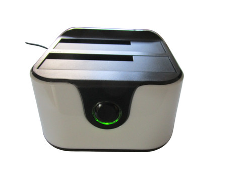 TooQ Dual-Dockstation TQDS-802BW 2.5"_3.5" HDD  SATA USB 3.0.