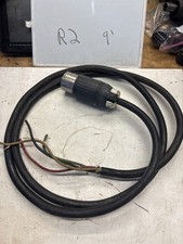 Cable de cable Hubbell HBL 3764C 3P-4W 50A 250VDC 600V enchufe de bloqueo giratorio 9' 10/4 MSHA