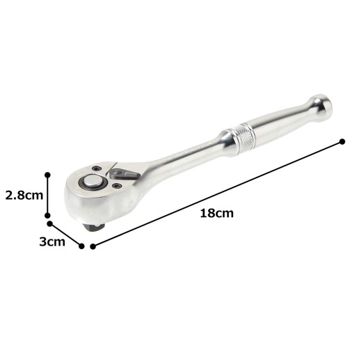 TONE Ratchet Handle (Hold Type) RH33K Drive Angle - Picture 5 of 5