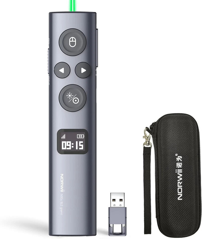 Wireless Presenter Clicker with Digital Pointer - Image 3 of 4