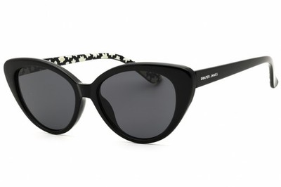 Draper James DJ9033 001 Black/Dark Grey 54-16-145 Sunglasses New Authentic