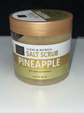 Dead Sea Collection PINEAPPLE Mineral Salt Scrub Aromatic Jar 23.28 oz