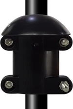 Garbuildman Squirrel Baffle Accessory for Bird Feeder Pole, Buckle, Black 