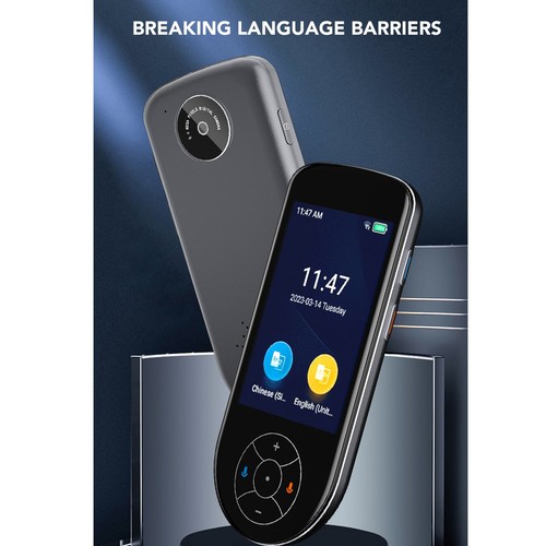 Language Translator Device 137 Languages 3.5in Offline Photo Translation Inst FY - Afbeelding 3 van 24