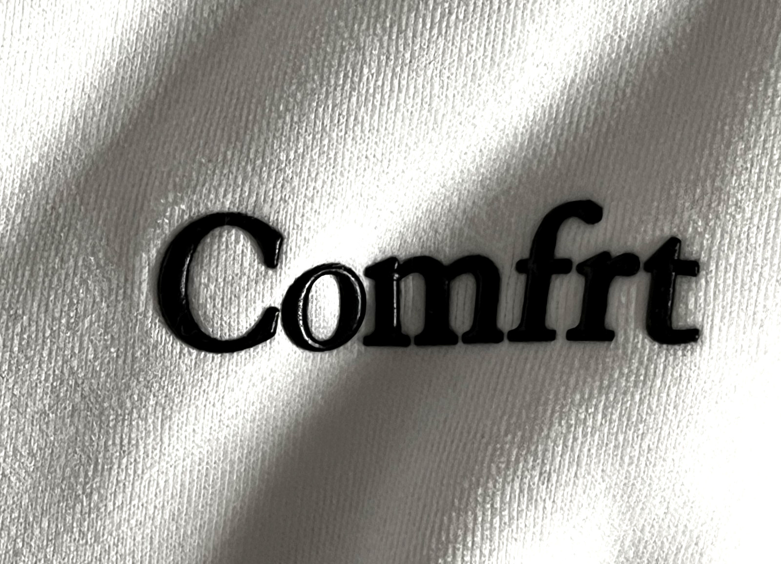 COMFRT Our Cloud White Zip Front Oversized Hoodie Hooded Sweatshirt Adult's M