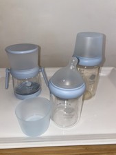 Baby Care Bottle Set w/ Multiple Bottles   Gently Used
