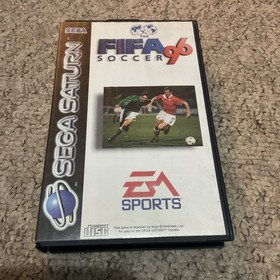 FIFA 96 for Sega Saturn - Boxed with  Manual (PAL) CIB 