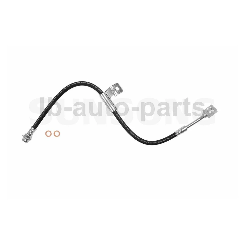 Sunsong Brake Hose Line Front 2x For 1996 1997 1998 1999 Chevrolet P30 7.4L - Image 3 of 4