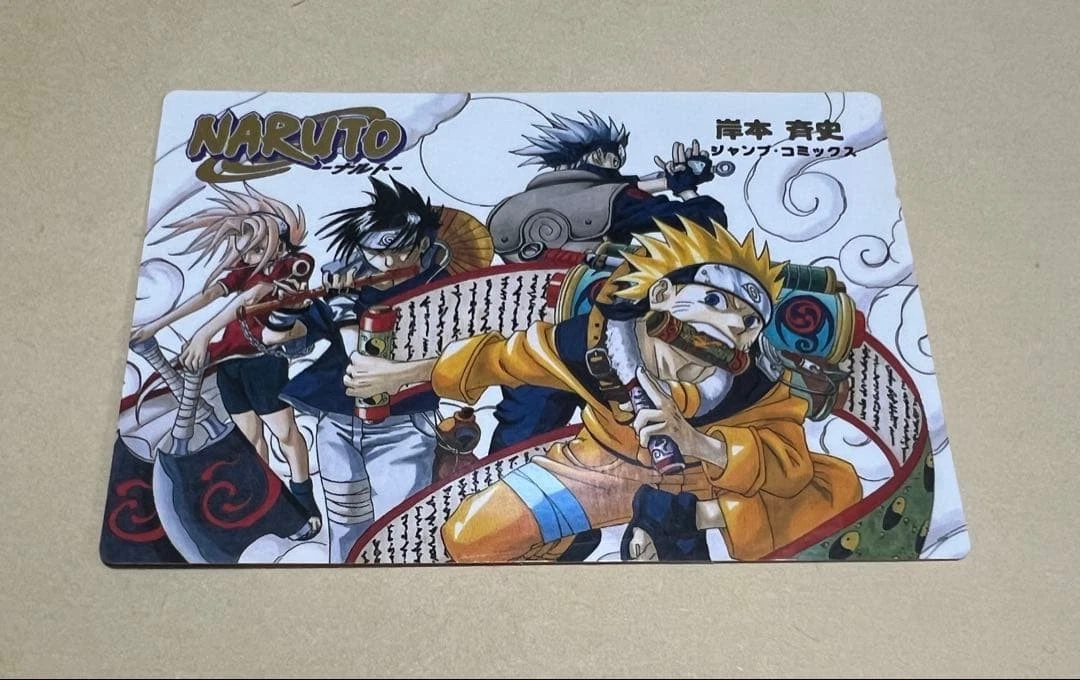 非売品！ナルトカレンダーカード2001⚫︎当時の現物！絶版！レア