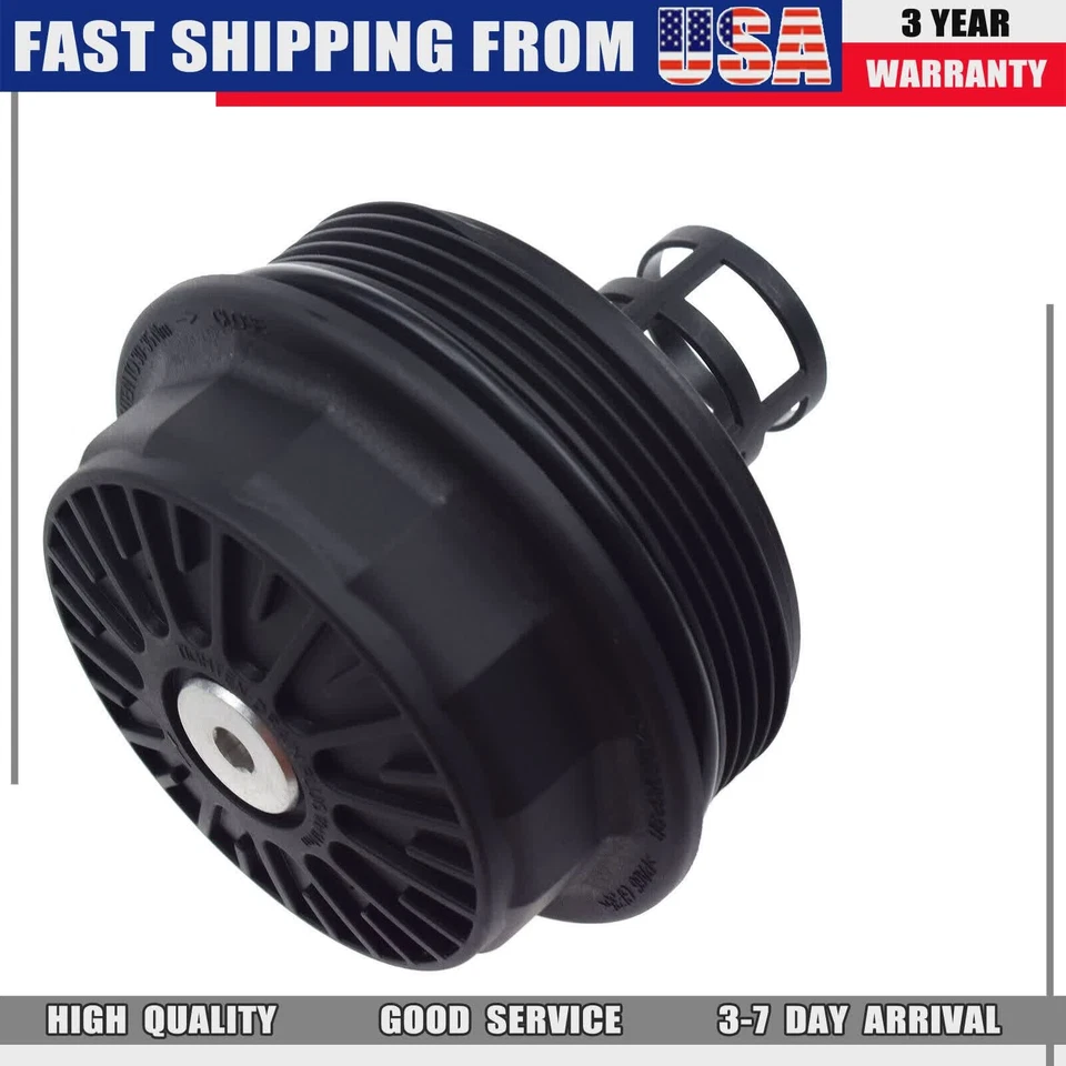 Cubierta de filtro de aceite negra para Ford Escape 2005-2012 Fusion 2006-2010 Mazda 3 6 CX-7 Foto 3 de 4