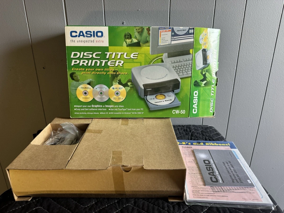 Casio CD/DVD Printer for sale | eBay