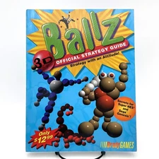 Ballz Official Strategy Guide by Bradygames PB 1994 VG Video Game Hint