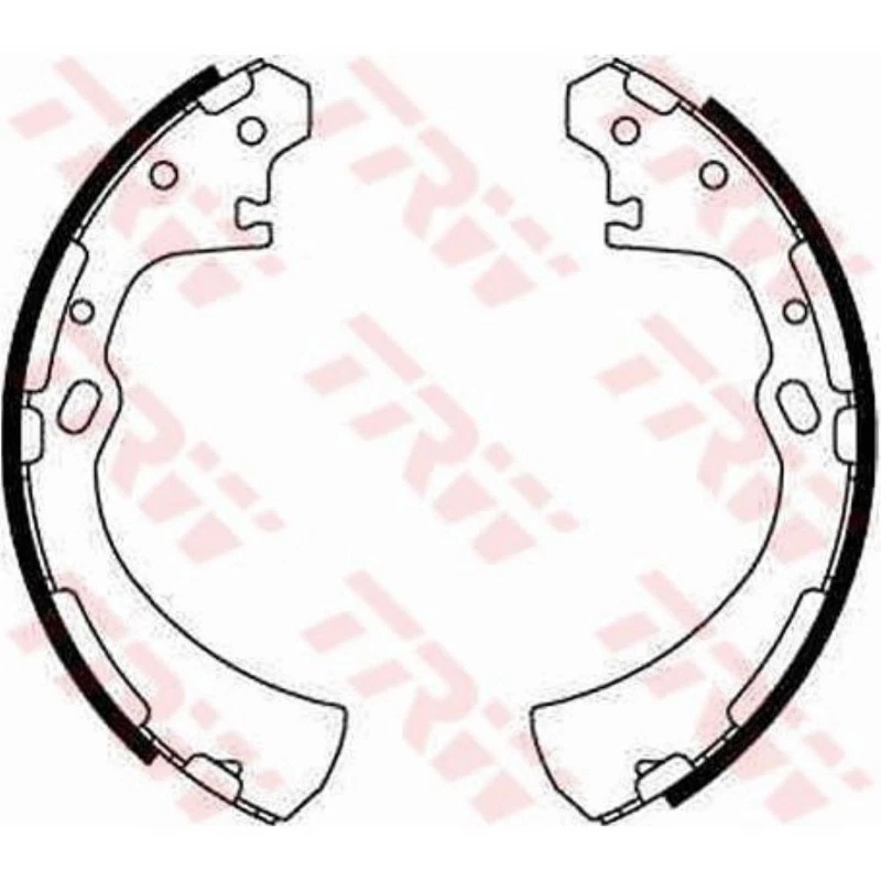 TRW Juego de Zapatas Zapata de Freno Delantero para VW Lt 28-35 I Bus 281-363 - Imagen 4 de 4