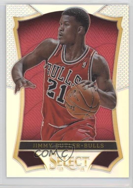 2013-14 Panini Select Silver Prizm Jimmy Butler #21 5y7
