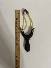Wooden Slingshot Handheld Lightly Used