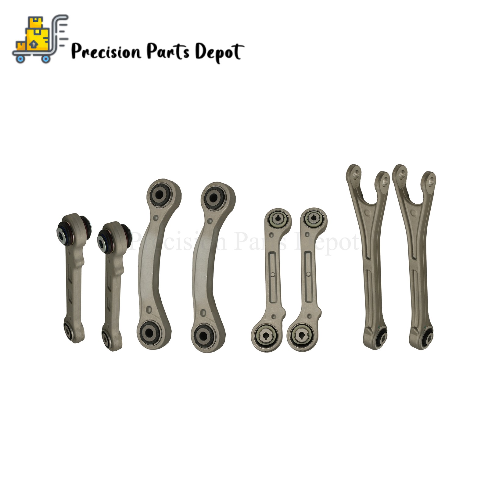 NEW 8PCS Fit 2017+ Maserati Levante Rear Suspension Control Arm Kit US