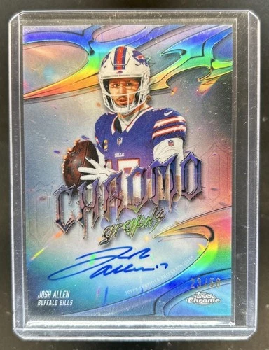 2025 Topps Chrome Josh Allen Base (RAW)