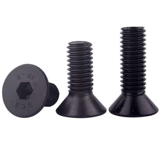 1/4-20 X 1/2" Socket Cap Flat Head Countersunk Screws Bolts, Alloy Steel Grade 1