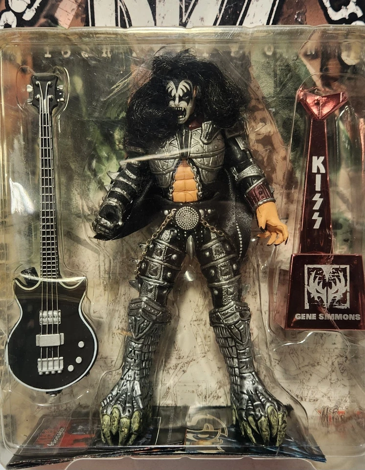 Figura de acción McFarlane Toys 1998 KISS Psycho Circus CONJUNTO DE 4 NOS en caja Foto 2 de 4