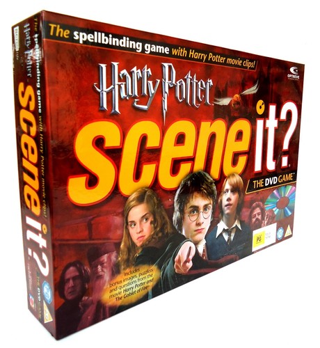 Harry Potter - Scene It? (2005) Board Game-Spellbinding Game with Movie Clips