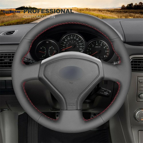 DIY PU Leather Steering Wheel Cover for Subaru Forester Impreza WRX Legacy #TGXC - Bild 2 von 10