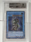 Black Luster Soldier Ultimate Japanese 304-054 Yu-Gi-Oh BGS 9 MINT QUAD 2x9.5