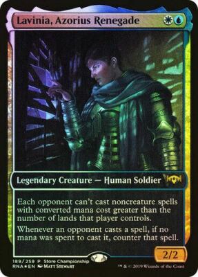 FOIL Lavinia, Azorius Renegade ~ Game Day Ravnica Allegiance [ EX