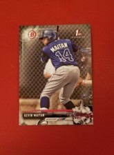 2017 Bowman Prospects Kevin Maitan 1ST BOWMAN #BP100 Atlanta Braves FREE SHIP