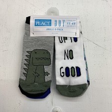 Childrens Place Toddlers 6 Pack socks Size 3-4T