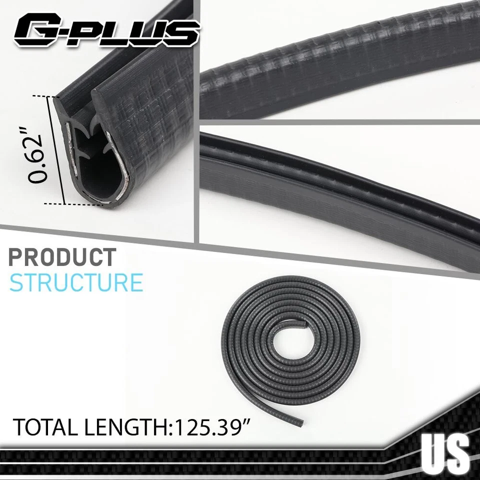 Door Window Trim Molding Seal Garnish Whisker Fit For Suzuki Samurai SJ410 SJ413 Foto 4 de 4