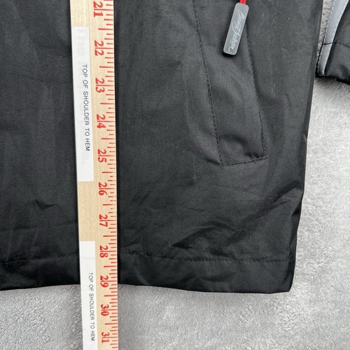 Barrett Jackson Jacket Men M Black Collector Car Auction Embroidered Windbreaker - Picture 7 of 11