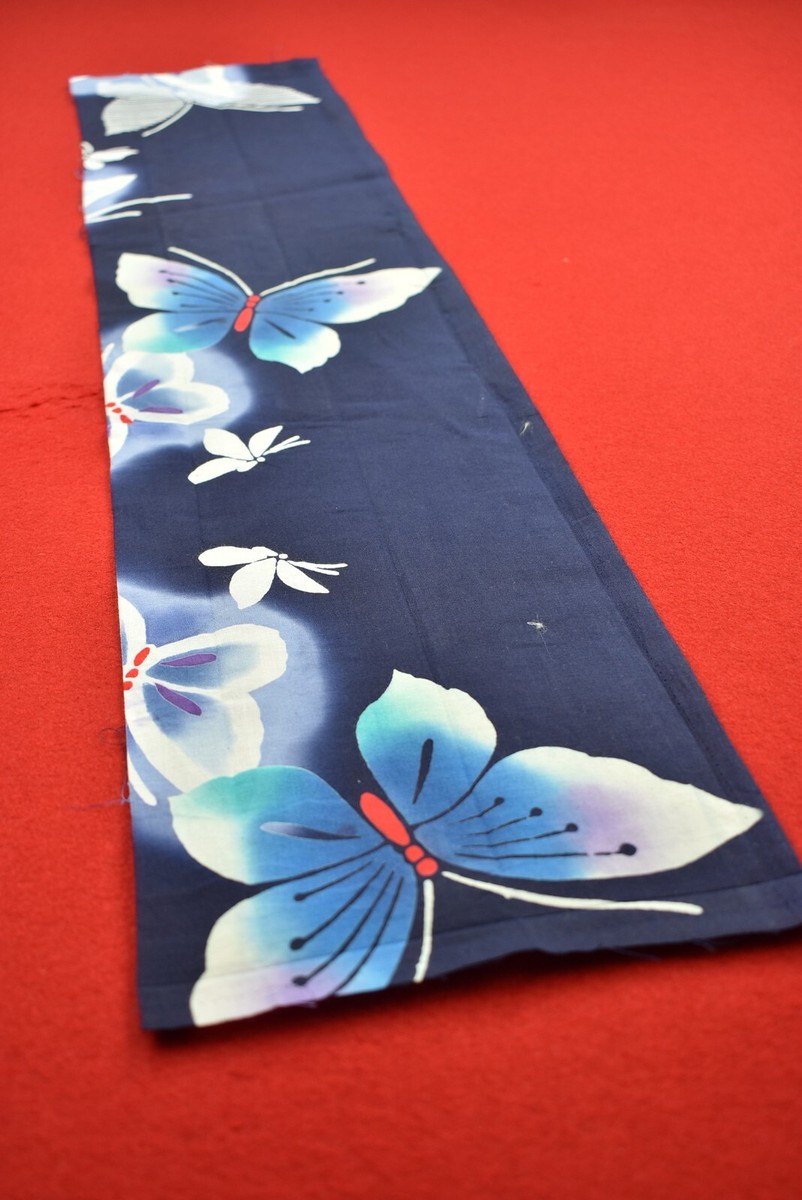 Japanese Textile Vintage Cotton Antique Boro Patch Indigo