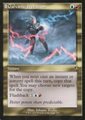 MTG INNISTRAD REMASTERED GALVANIC ITERATION RETRO FRAME RARE | eBay