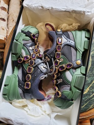 Gucci Flashtrek Green Unisex Size 7.5 | eBay Gucci Flashtrek Green Unisex Size 7.5 | eBay
