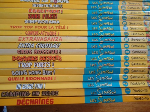 LOT 22 BD LES SIMPSONS SIMPSON entre 1 et 31 SERIE COLLECTION JUNGLE - Picture 4 of 6