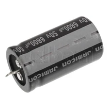 50V 6800uF 25x45mm 85C Snap In Capacitor Jamicon