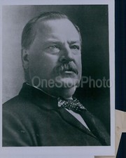 1933 GROVER CLEVELAND US President Close Up Press Photo