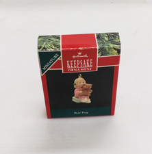 Hallmark Keepsake Ornament Vintage Mini Bear Hug New