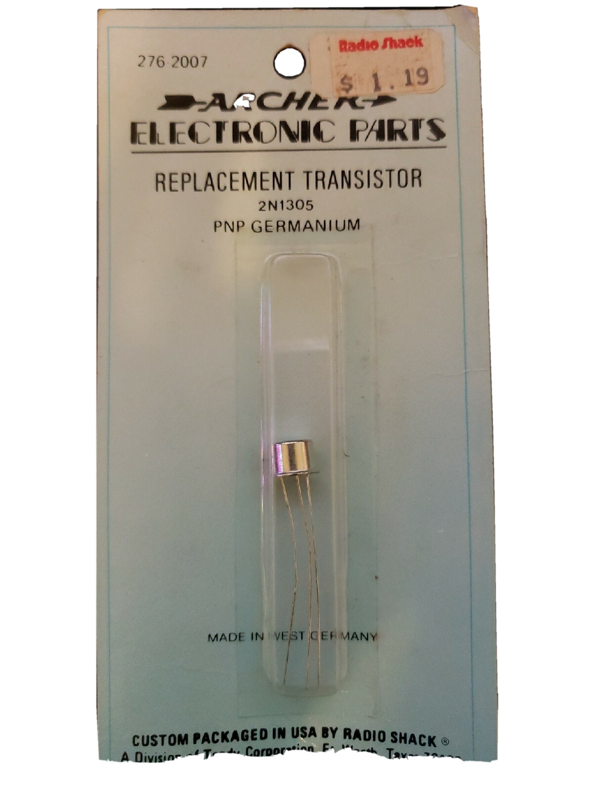 Replacement Transistor 2N1305 PNP GERMANIUM 276-2007 | eBay