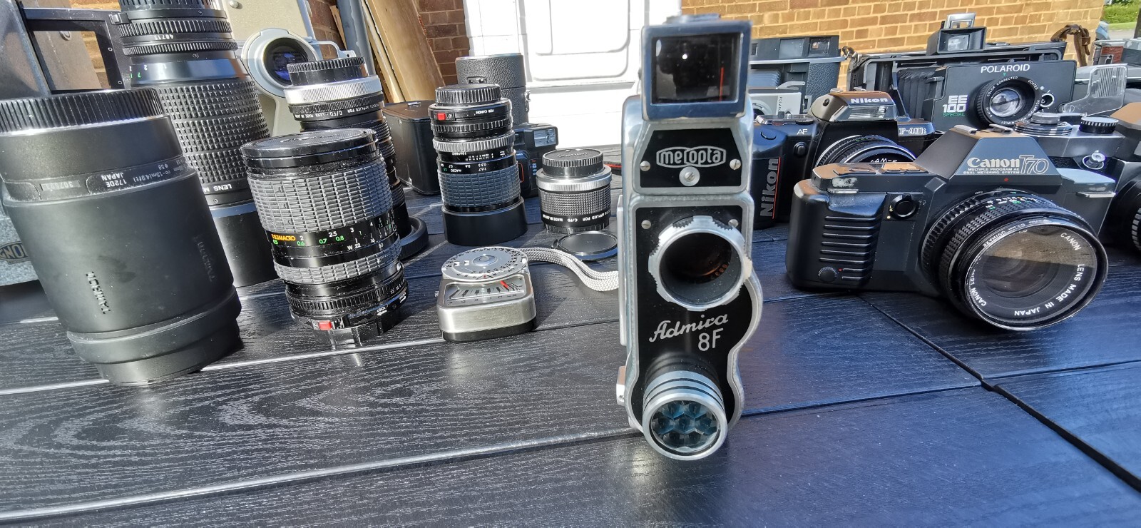 Vintage cameras and lenses job lot, collect in person eBay