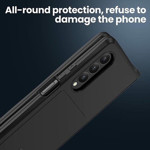 iMATCH Original Metal Case Shockproof Armor Cover f Samsung Galaxy Z Fold 4/3 5G - Picture 18 of 36